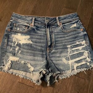 American eagle high rise shorts size- 8